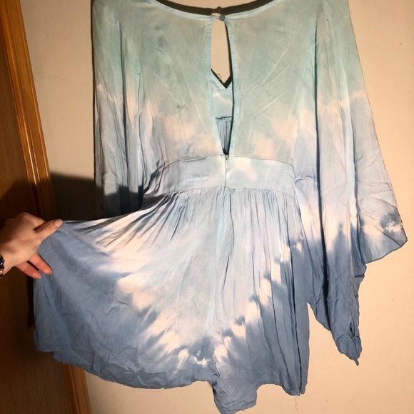 Tie Dye Flow Romper - Picture 3 of 4